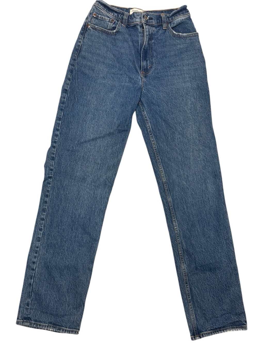 Abercrombie & Fitch 90’s Straight High rise Curve love size 28 /6